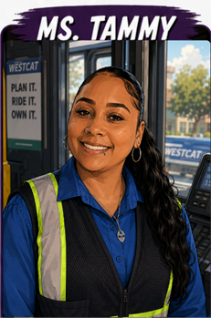 Tammy from the Travel Training program